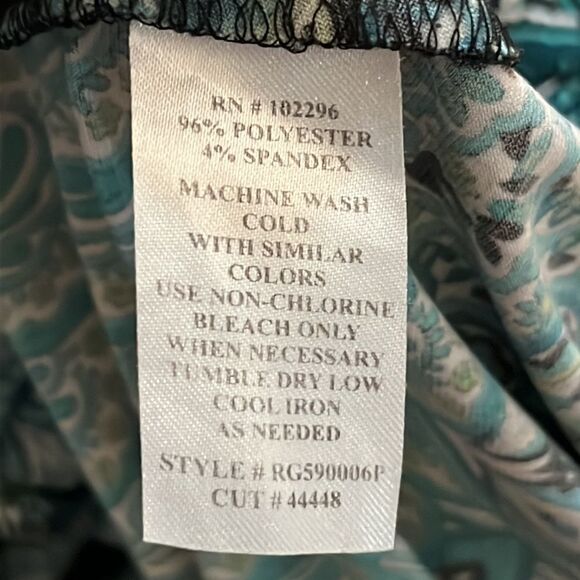 Connected Petite Peacock Print Twisted Front Dress 12P MUST BUNDLE - Picture 8 of 8